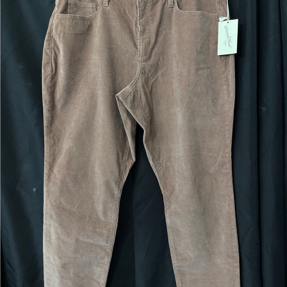 Universal Thread Men's Tan Corduroy Pants - 14/32R